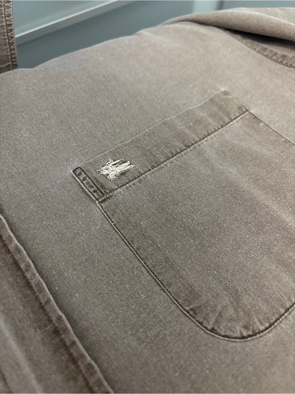 BURBERRY LONDON Made in UK Gray Cotton Stretch Nova Check Shirt Mens XXL - Picture 9 of 14